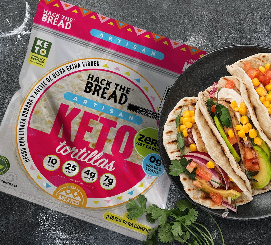 tortillas keto sin grasa